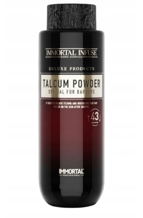 Immortal infuse talcum power