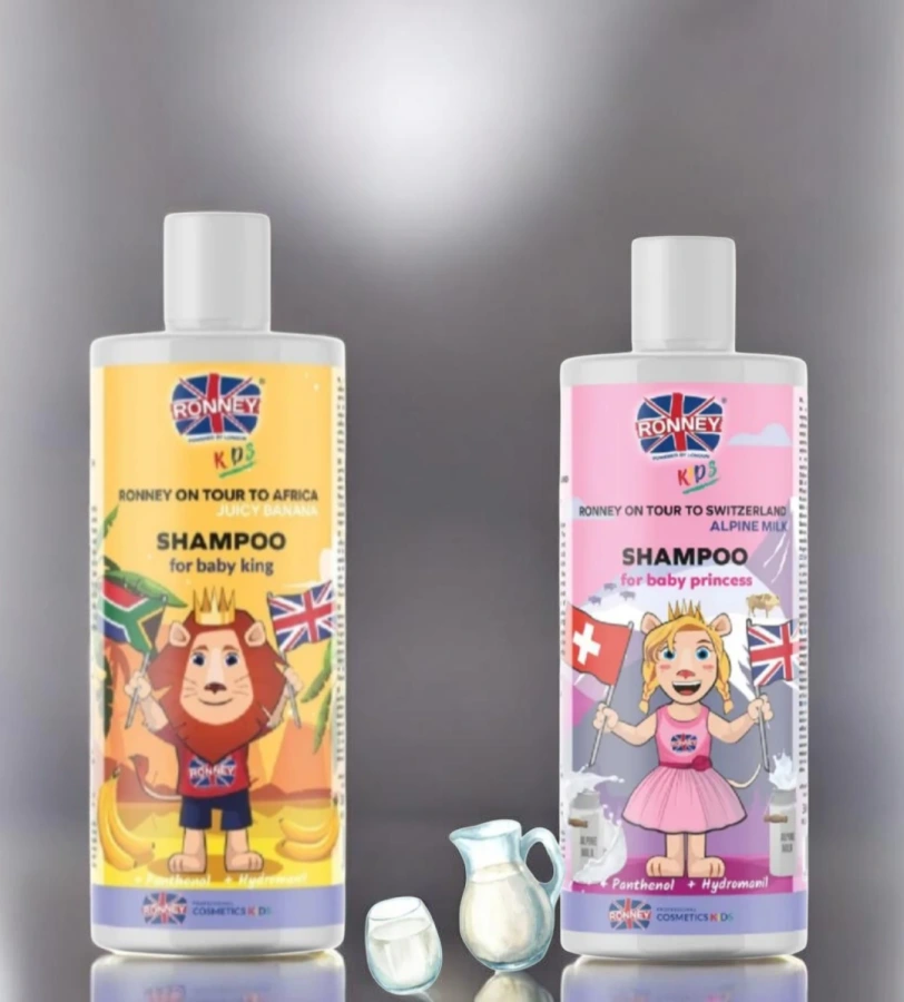 Ronney kids Alpine Milk/Juicy Banána šampón