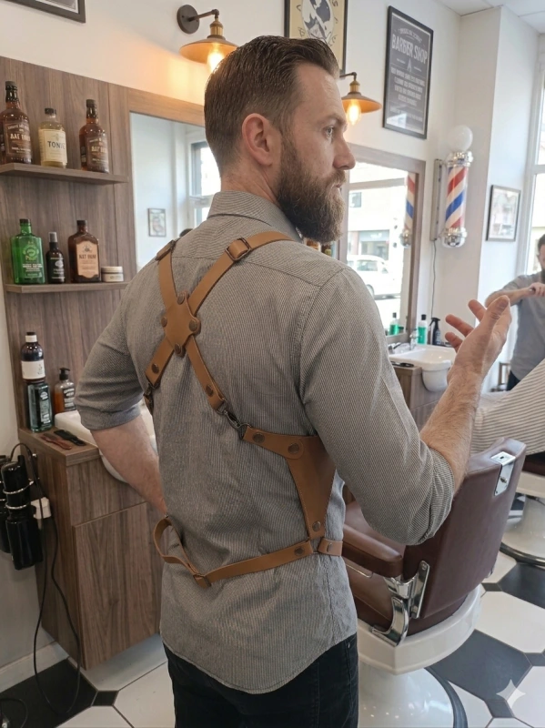 Barber holičská vesta 1