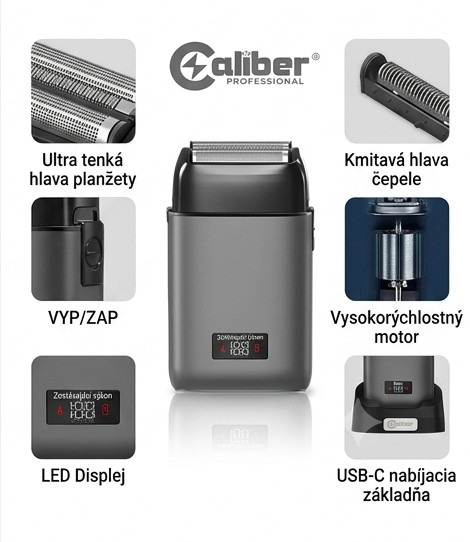 Caliber MOAB 2.0 professional shaver 2