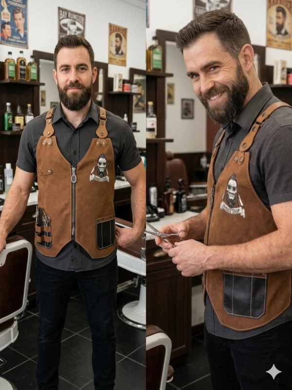 Barber holičská vesta