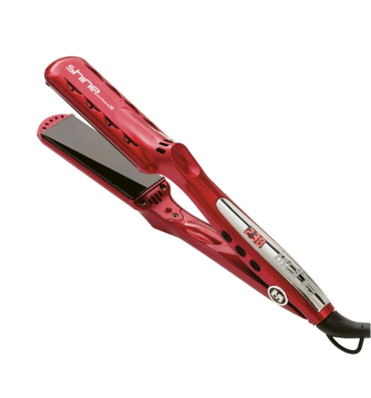 Žehlička na vlasy SHE SHINE BLACK TITANIUM 35 110V s titánom a nanoturmalínom