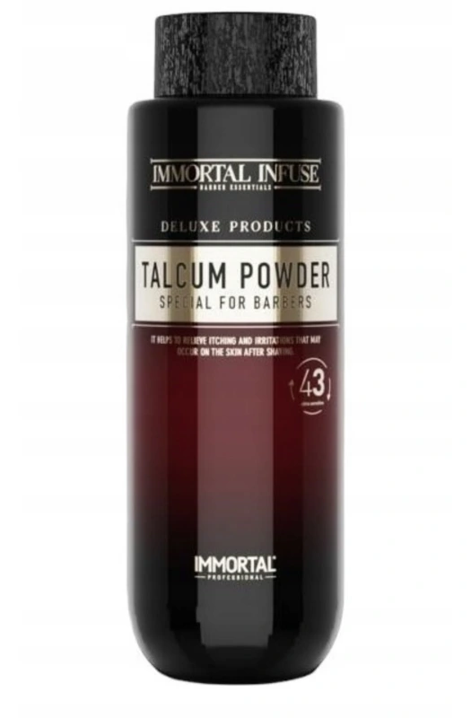 Immortal infuse talcum power