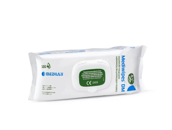 Mediwipes DM Premium rýchlodezinfekčné obrúsky – 100 ks.