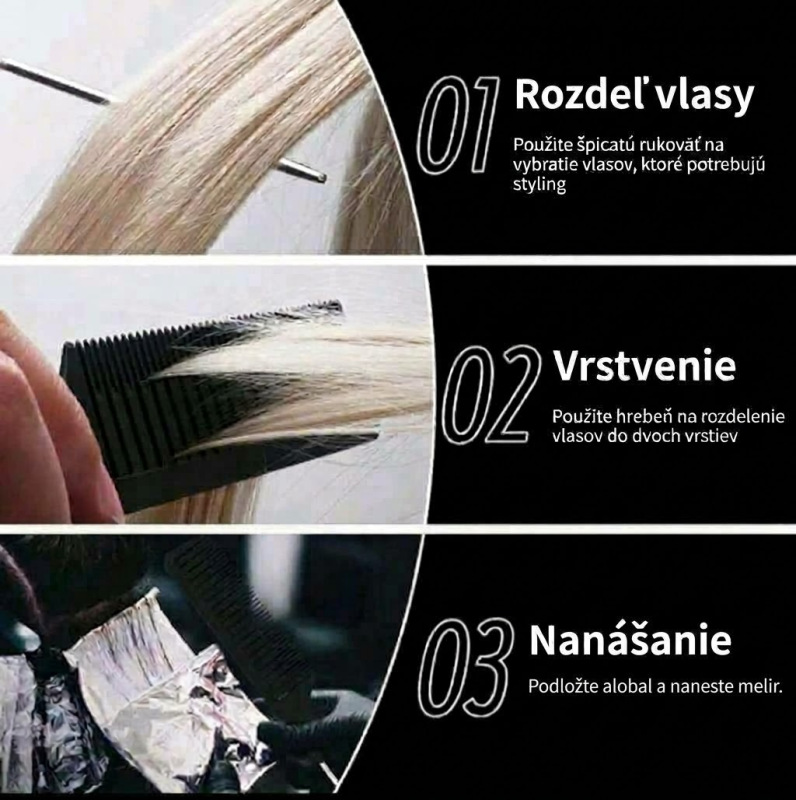 Hrebeň na melír 1 ks 1