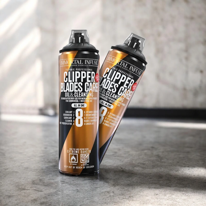 Immortal čistiaci olej na čepele strojčeka 8v1