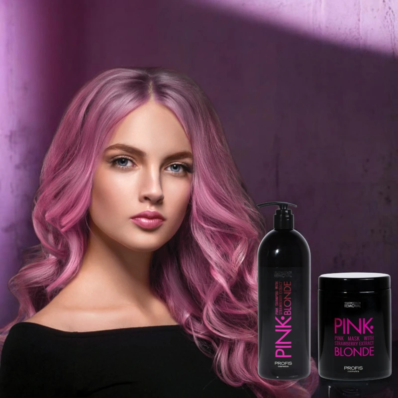 Profis Pink blonde šampón/maska 1 l