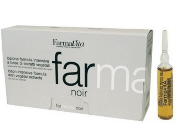Farmavita Noir ampulky proti vypadávaniu vlasov pánske